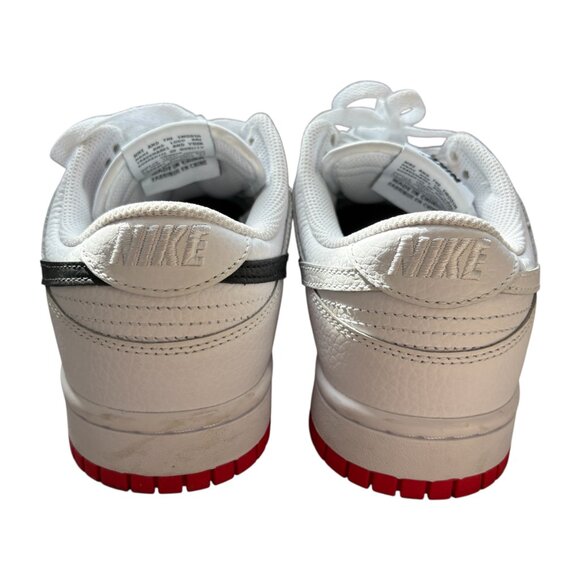 Nike Men's Custom Black White Dunk Low Unlocked By You Sneaker Shoes Size 8 - Picture 6 of 10